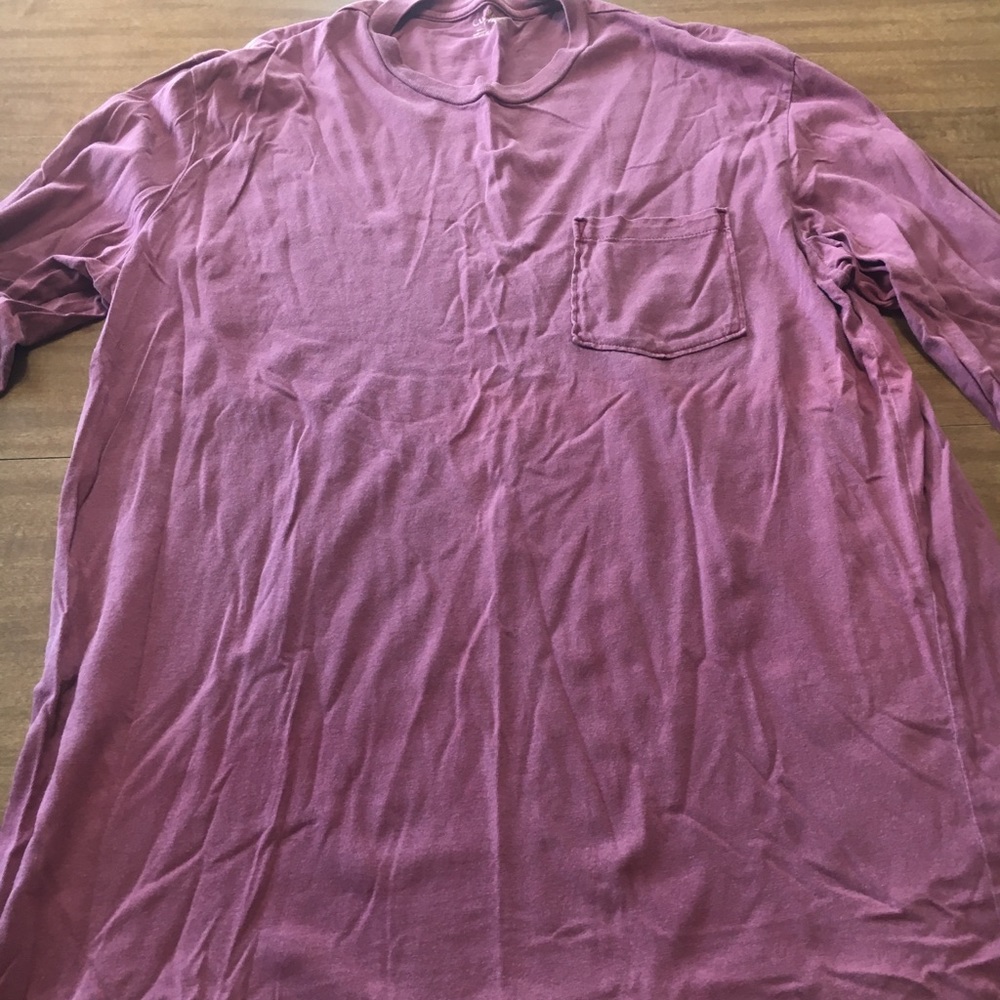 Club Room long sleeve shirt- burgundy